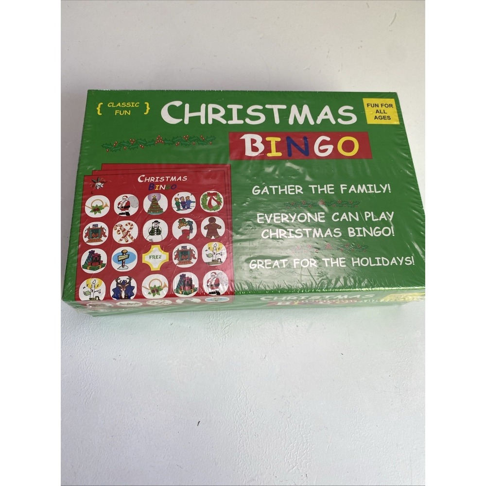2005 Anton The Original and Classic Christmas Bingo Game 2-10 Players Fun
